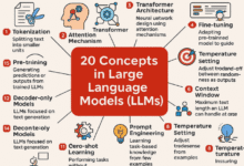 20 Key Concepts in Large Language Models (LLMs)