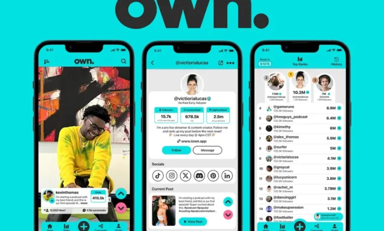OWN App: Social Platform That Pays Creators in Crypto